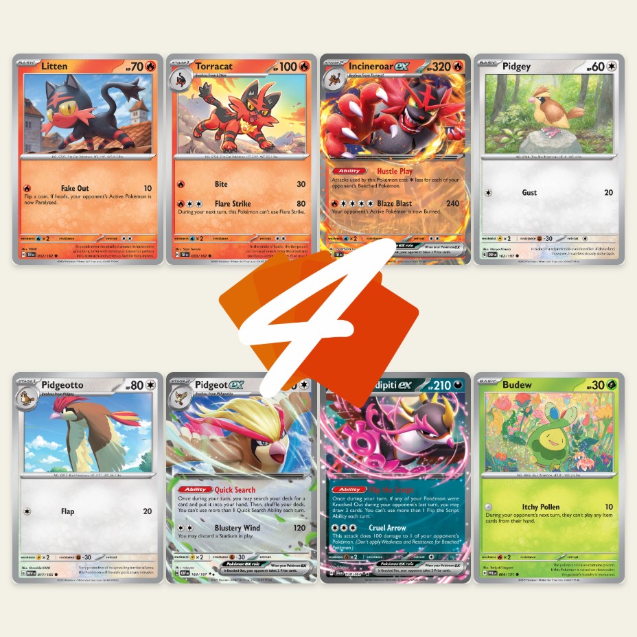 Can Incineroar Compete in the Meta With Budew? Pokemon TCG Live